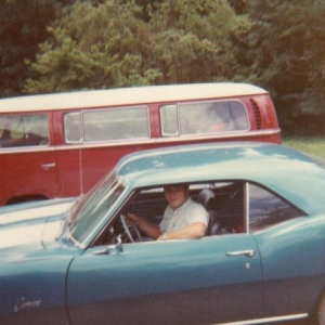 1971 me and a '68 Z-28 camaro.