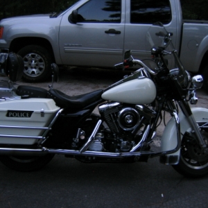 97 harley road king police edition