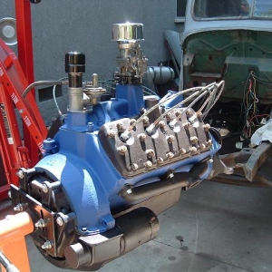 engine on stand