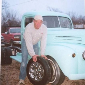 Christmas 2006  My present was a new set of American Racing wheels and new tires, the last gift I got from my wife of 32 years, before her death from cancer in July, 2007.