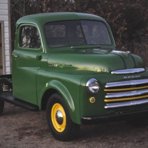 Stock 49 Dodge John Deere Green/trimmed John Deere Safety Yellow