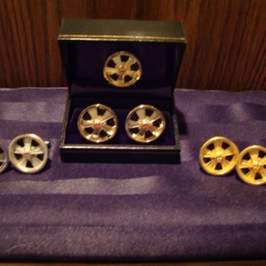 Hurst Wheel Cufflinks