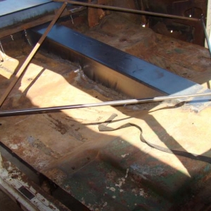 body dropped, and tunneled for the driveshaft.