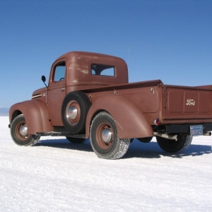 my Dads 47 ford