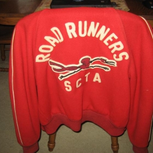 This old Road Runner jacket has hung in my closet for 50 years. Wish it still fit!