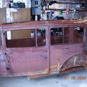 1931 plymouth, It will need patch panels around most of the bottom.