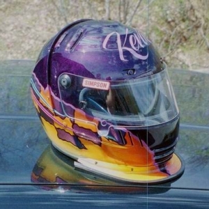 Helmet for Kevin Beesecker