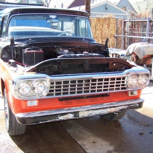 100 4526 Electrical all finished and 58 grille installed