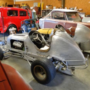 1946 Solar Midget & Kurtis Midget