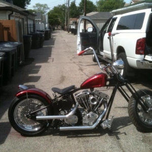 my shovelhead bobber