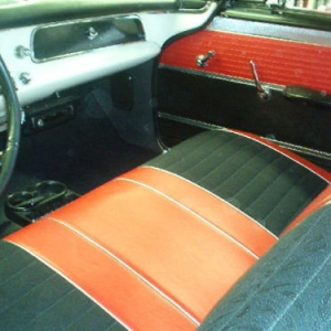 '57 Dodge Coronet D-500 Interior (front)