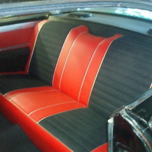 '57 Dodge Coronet D-500 Interior (Rear)