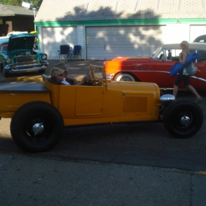 Cool modified seen at Back to the 50's