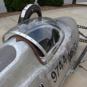 Cockpit With Bubble Canopy Installed