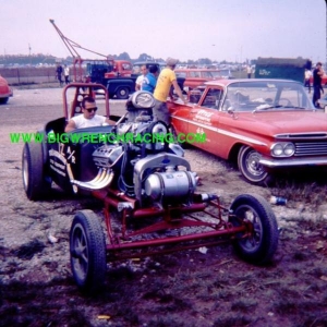 Chassis Research Altered Roadster. Photo taken at Indy