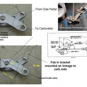 TV Throttle Bracket