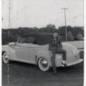 1957 in parking lot