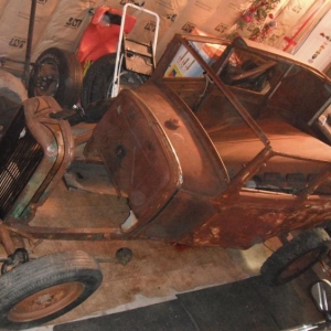 Model A sedan project