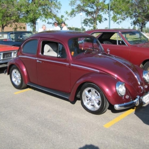 '59 VW...not H.A.M.B. friendly but what the hell.