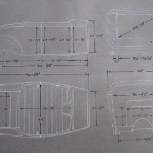 32 ford roadster dimensions