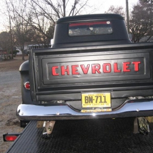 '50 Pontiac look-a-like tail lights.