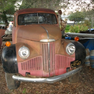 '48 Studebaker 1 ton flatbed, bought brand new in '48 by my grandfather.