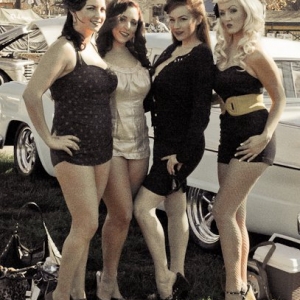 Some of the lovely ladies I spent GNRS with and me. Photo by Todd Merrick of 53deluxe.com