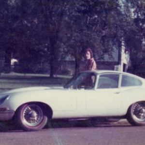 1967 Jaguar XKE With JK Oct 1975