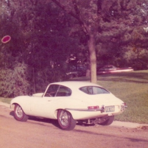 1967 Jaguar XKE Rear Quarter JKs Oct 1975