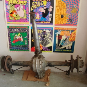 My Halibrand Champ quickchange, it was the spare out of some guy's sprint car from the 60's. I bought with the intention of putting into something cool enough to justify using it. Any suggestions?