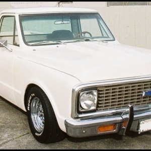 Exterior 1971 Chevrolet C-10 Fleetside Pickup ( Lowered ) circa March 2011