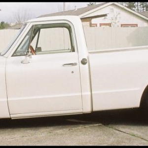 Exterior 1971 Chevrolet C-10 Fleetside Pickup ( Lowered ) circa March 2011