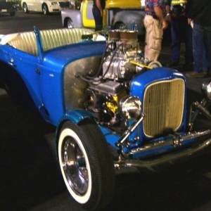 Gary Reinero's as built in 61 roadster, original Gene Winfield paint job...