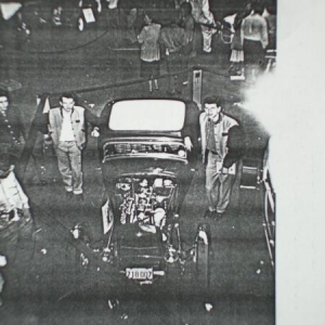 Picture 098
Jan. 1951..Portlands first Hot Rod Show put on by Pacers CC at the Portland Armory