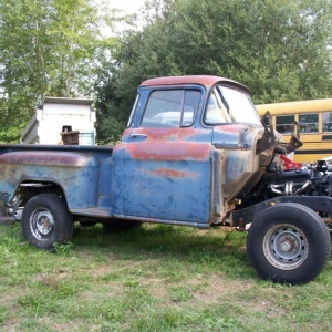 1955 Chevy Big Window