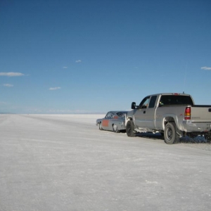 Pushing off at Speedweek 2010, first runs for the new car