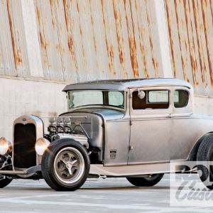 0908rc 02 z+1930 ford model a coupe+front view