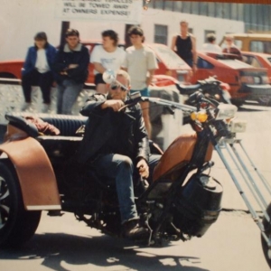 One of my trikes, long gone.