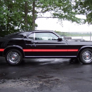 My 1969 Mach 1, 390 4spd. Matching numbers.