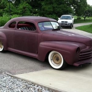 48 Ford. Hot rod flatz but the sheen was a little off due to change in humidity.