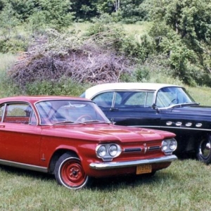 Old cars and bikes