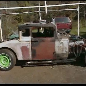 A 460 headers kit was order from Speedway for $140, then heavily modified and welded up to fit the coupe. A couple of pcs of 3" S.S. tubing made great lake pipes. Inside the lake pipes i welded in the auger style mufflers from Speedway. The 460 engine,a smooth luxury engine now sounds like a stock big block chevelle out of the 70's...cool!