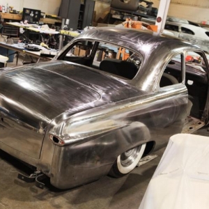 2012 Detroit Autorama.  See the naked '49 business coupe