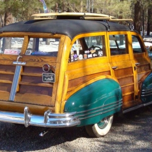 1946 Pontiac woodie that I recently sold