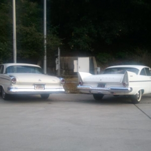 63 Dodge 880 Custom and 58 Plymouth Savoy