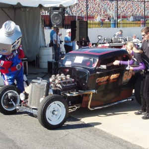 33 Willys 6 carb Y block won Detroit Speed "builders choice" Charlotte Goodguys 2010