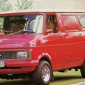 Bedford van