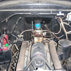 Engine before