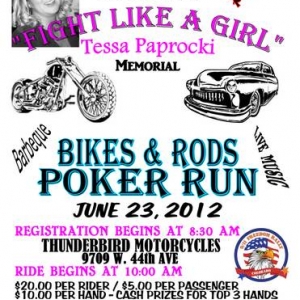 2012 Memorial Ride Flyer