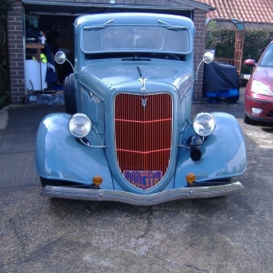 27th June 2012 Goodbye to 35 Ford pk up ready for Michael to take to Germany